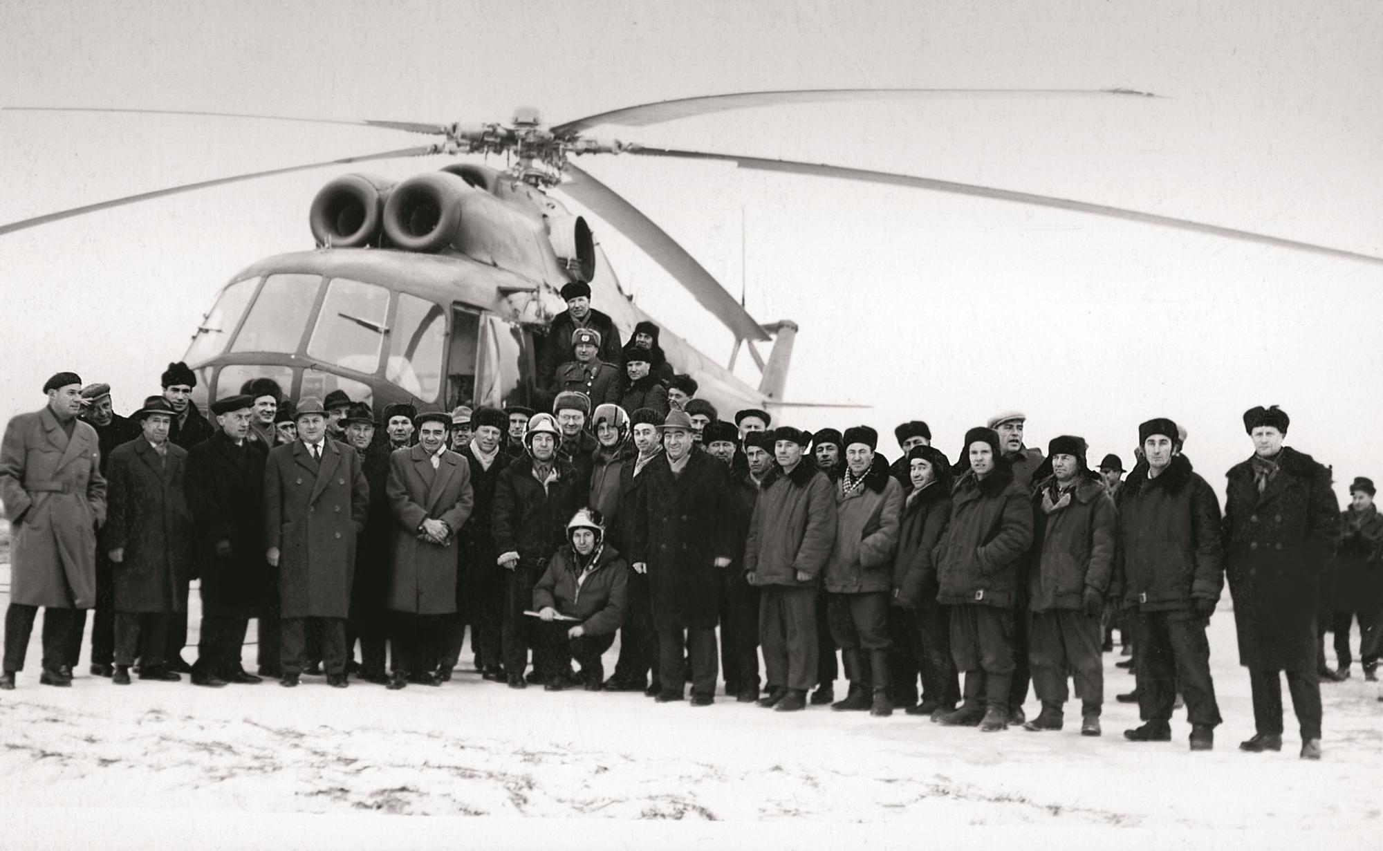 50 лет со дня подъема легендарного вертолета Ми-8