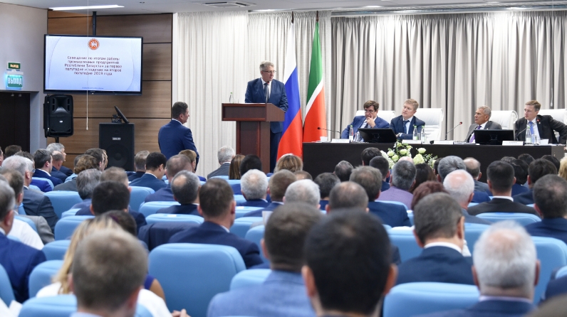 Итоги промышленной отрасли Республики Татарстан в первом полугодии 2019 года