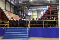 В Татарстане состоялось торжественное мероприятие, посвященное закладке транспортного плавучего дока «Свияга» проекта 22570