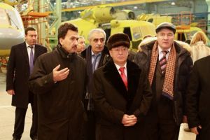 Делегация Министерства по чрезвычайным ситуациям Азербайджана посетила Казанский вертолётный завод