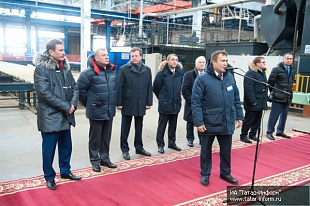Новый военный корабль торжественно заложили на Зеленодольском заводе им.Горького