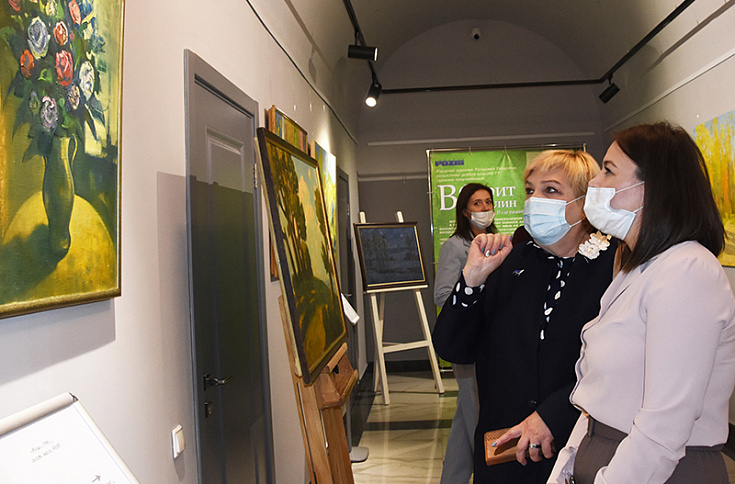 POZIS открыл персональную выставку  народного художника РТ Фарита Валиуллина