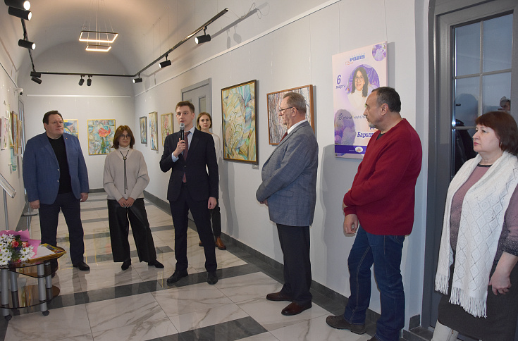 POZIS открыл выставку  Дили Барышевой