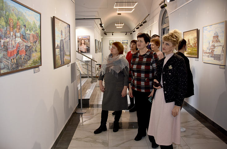 POZIS  провел очередную выставку  в заводской художественной  галерее