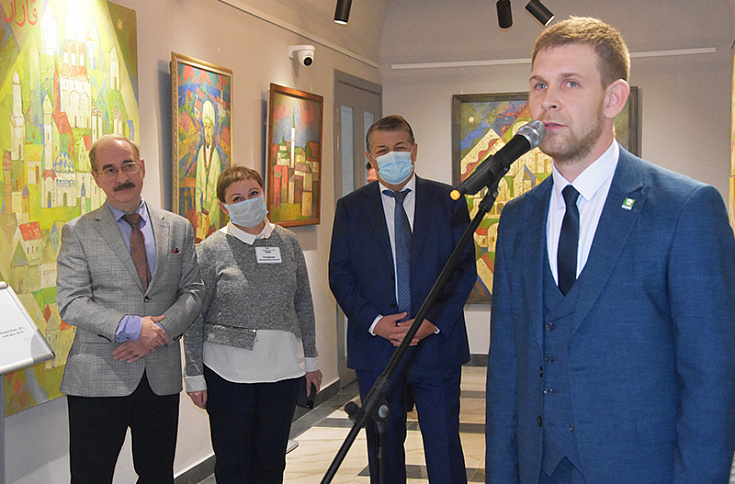 POZIS открыл персональную выставку  народного художника РТ Фарита Валиуллина
