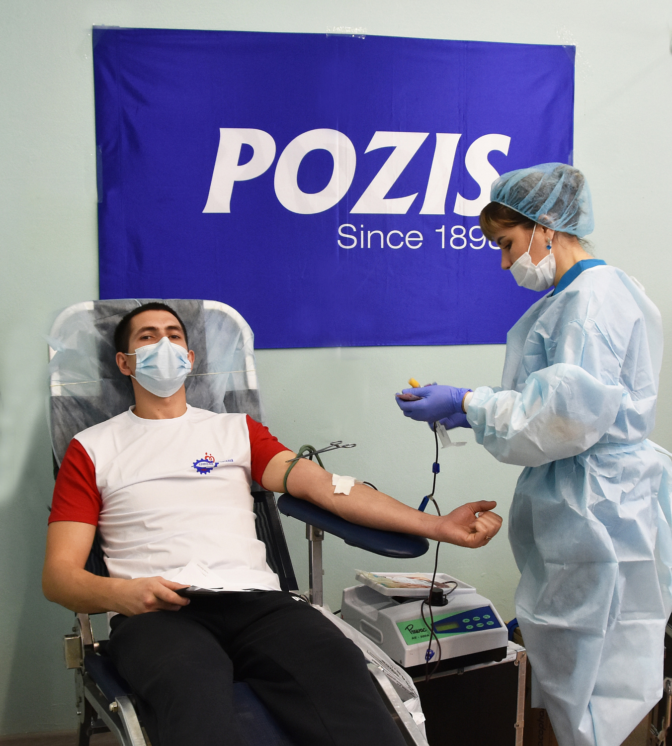 Сотрудники POZIS стали донорами крови