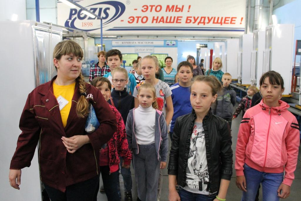 POZIS приобщает детей работников к производству