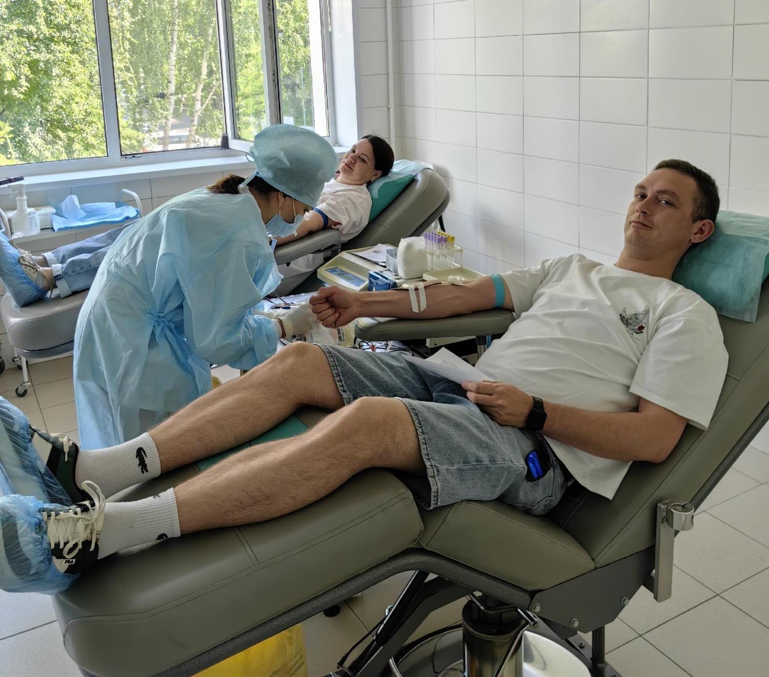 Молодёжь «КАМАЗа» приняла участие в акции «День донора»