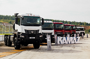 В Казани прошёл тест-драйв автомобилей КАМАЗ поколения К5